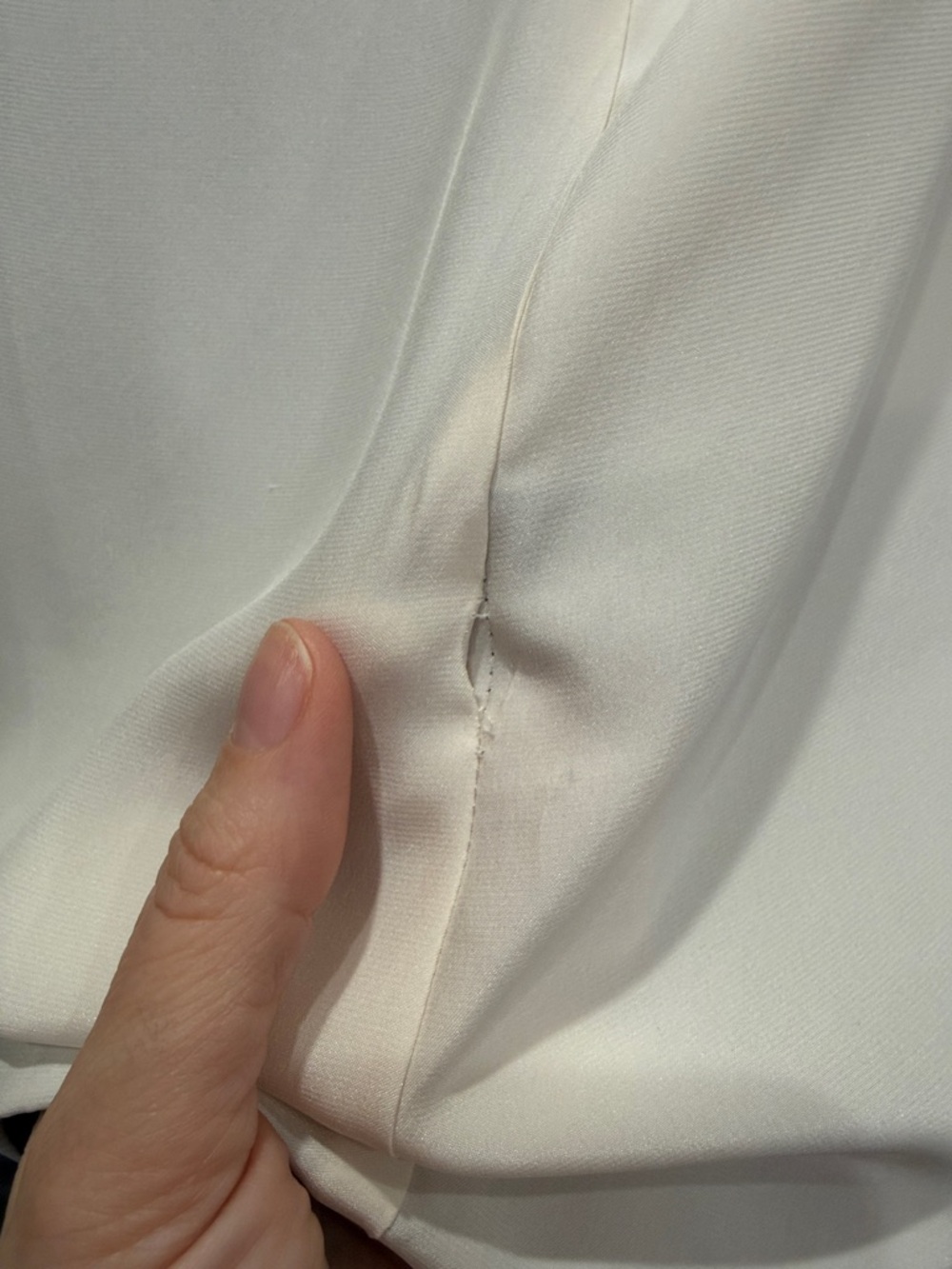 Parker Silk Halter Top Black Cream Colorblock NWT Small Chic Minimalist Blouse - Picture 8 of 15